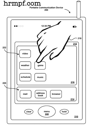 Apple Icon Rearrange Mode Patent 