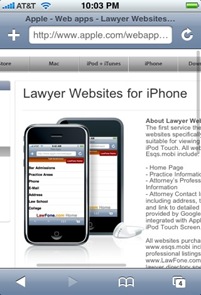 lawyesrweb4iphone