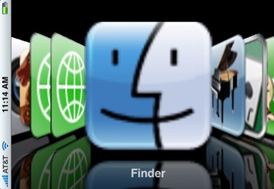 AppFlow iPhone CoverFlow app
