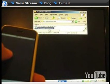 Touchpad iPhone app