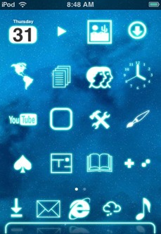 Moonlight iPhone theme
