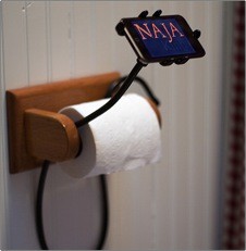 iPhone in the bathroom iPhone in the bathroom