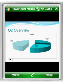 Powerpoint Mobile screencap Powerpoint Mobile screencap