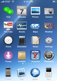 Softline iPhone theme