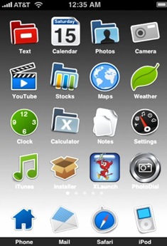 Stickies iPhone Summerboard theme