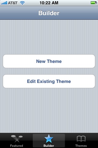 ThemeBuilder iPhone app