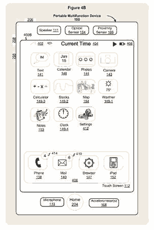 Apple patent on home screen re-arranging Apple patent on home screen re-arranging