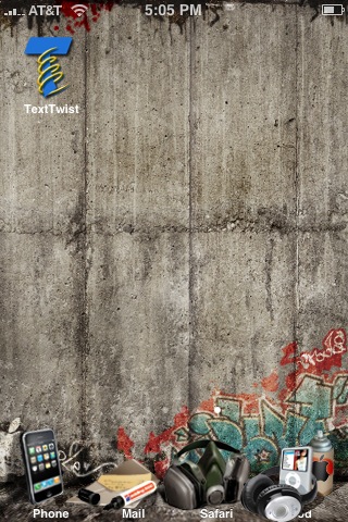 Graffiti iPhone Summerboard theme Graffiti iPhone Summerboard theme