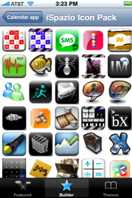 iSpazio icon pack for Theme Builder