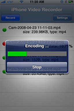 iPhone Video Recorder app