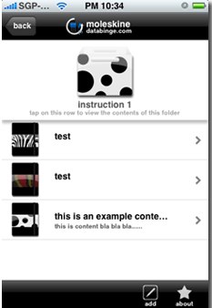 moleskine iPhone Notes Organizer