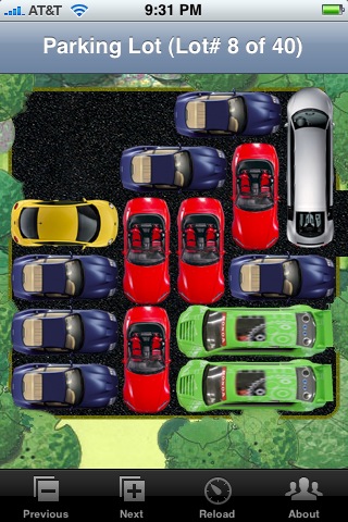 Parking Lot iPhone game Parking Lot iPhone game