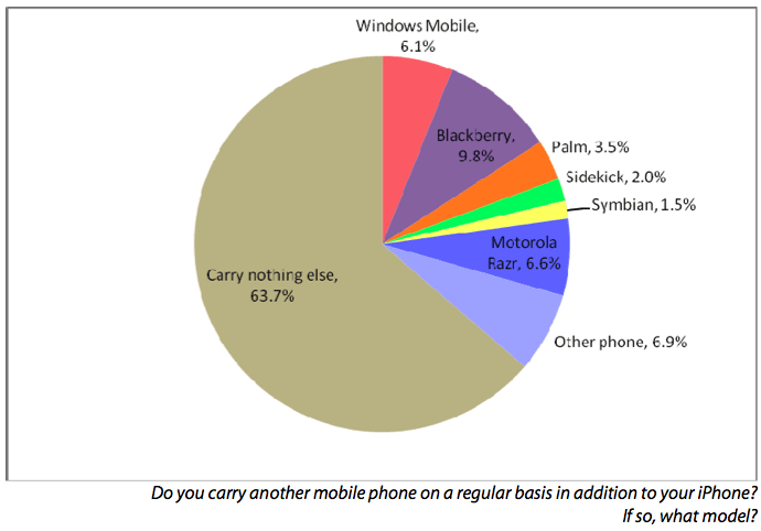 Rubicon iPhone Survey Chart