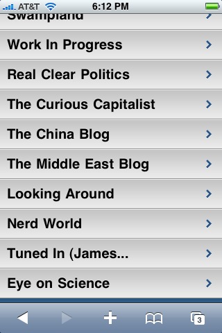 Time Mobile blogs