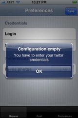 Twitxr iPhone app