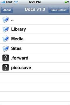 Docs iPhone app