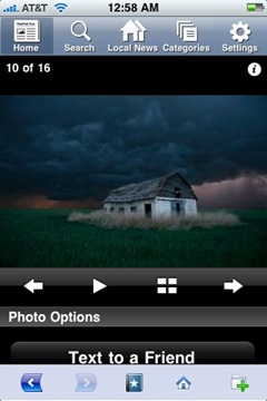 Ap News on iPhone