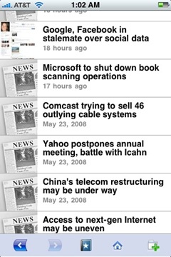 Ap News on iPhone
