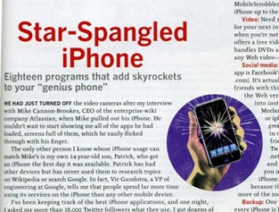 Scoble iPhone favorites