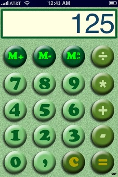 CalculatorGreen