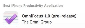 OmnifocusAward