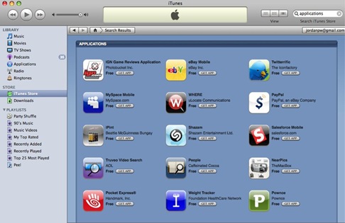 iTunesApplications