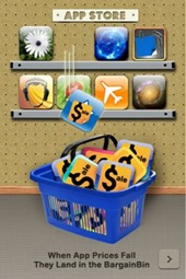 Bargain Bin iPhone app
