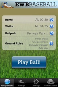 EWB Baseball for iPhone EWB Baseball for iPhone