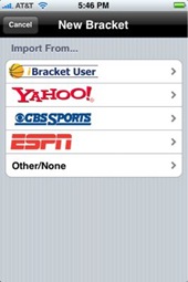 iBracket iPhone app
