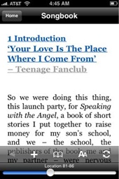 Kindle app for the iPhone Kindle app for the iPhone
