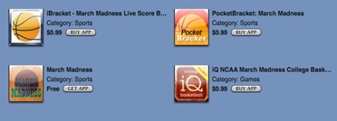 March Madness iPhone apps