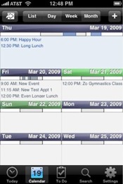 Pocket Informant iPhone screencap Pocket Informant iPhone screencap