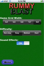 RummyBlast iPhone game