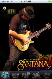 Santana iPhone app