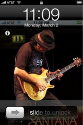 Carlos Santana iPhone app Carlos Santana iPhone app