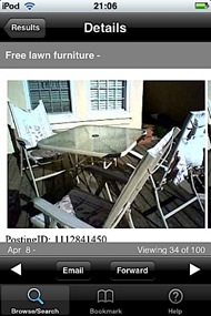 iCraig iPhone Craigslist app
