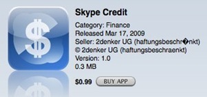 SkypeCredit SkypeCredit