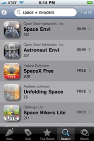 SpaceInvadersSearch SpaceInvadersSearch