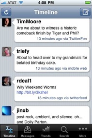 Tweetsville iPhone Twitter app Tweetsville iPhone Twitter app
