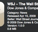 WSJ Mobile Reader for iPhone