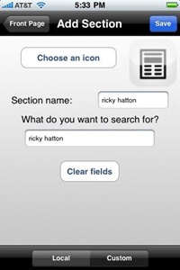 Newsflash news app
