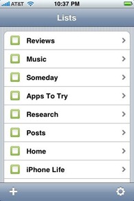 Things for iPhone Things for iPhone