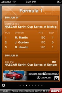 ESPN ScoreCenter