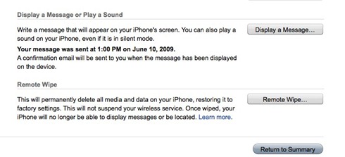 MobileMe Find My iPhone