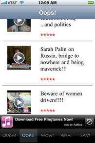 YouTube Select on iPhone YouTube Select on iPhone