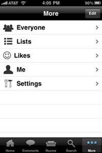 BuddyFeed for iPhone