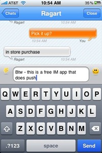 eBuddy for iPhone eBuddy for iPhone