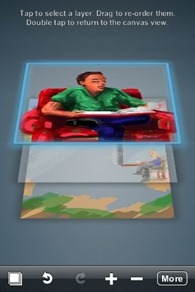 Layers iPhone paiting app Layers iPhone paiting app