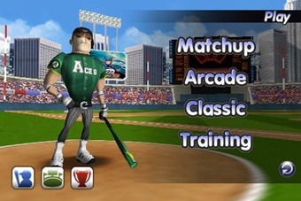 Baseball Slugger on iPhone Baseball Slugger on iPhone