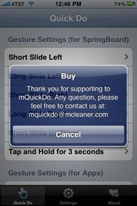 mQuickDoPurchase